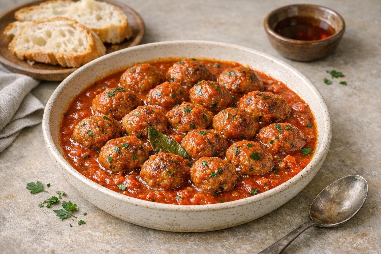 Albóndigas en Salsa de Tomate