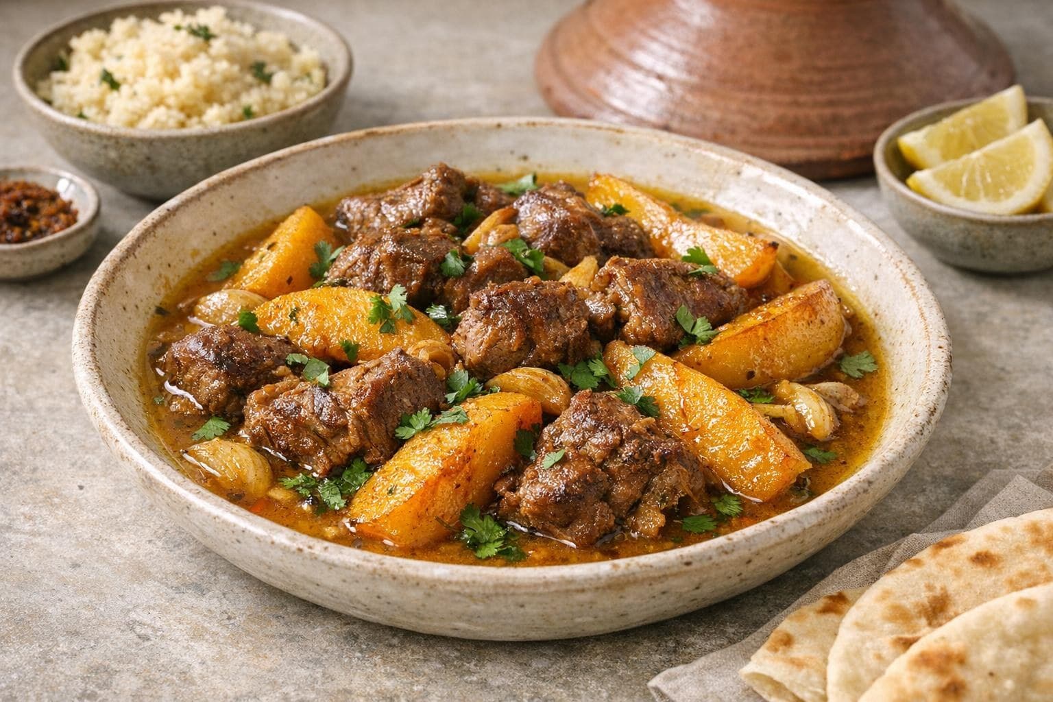 Lamb and Quince Tagine