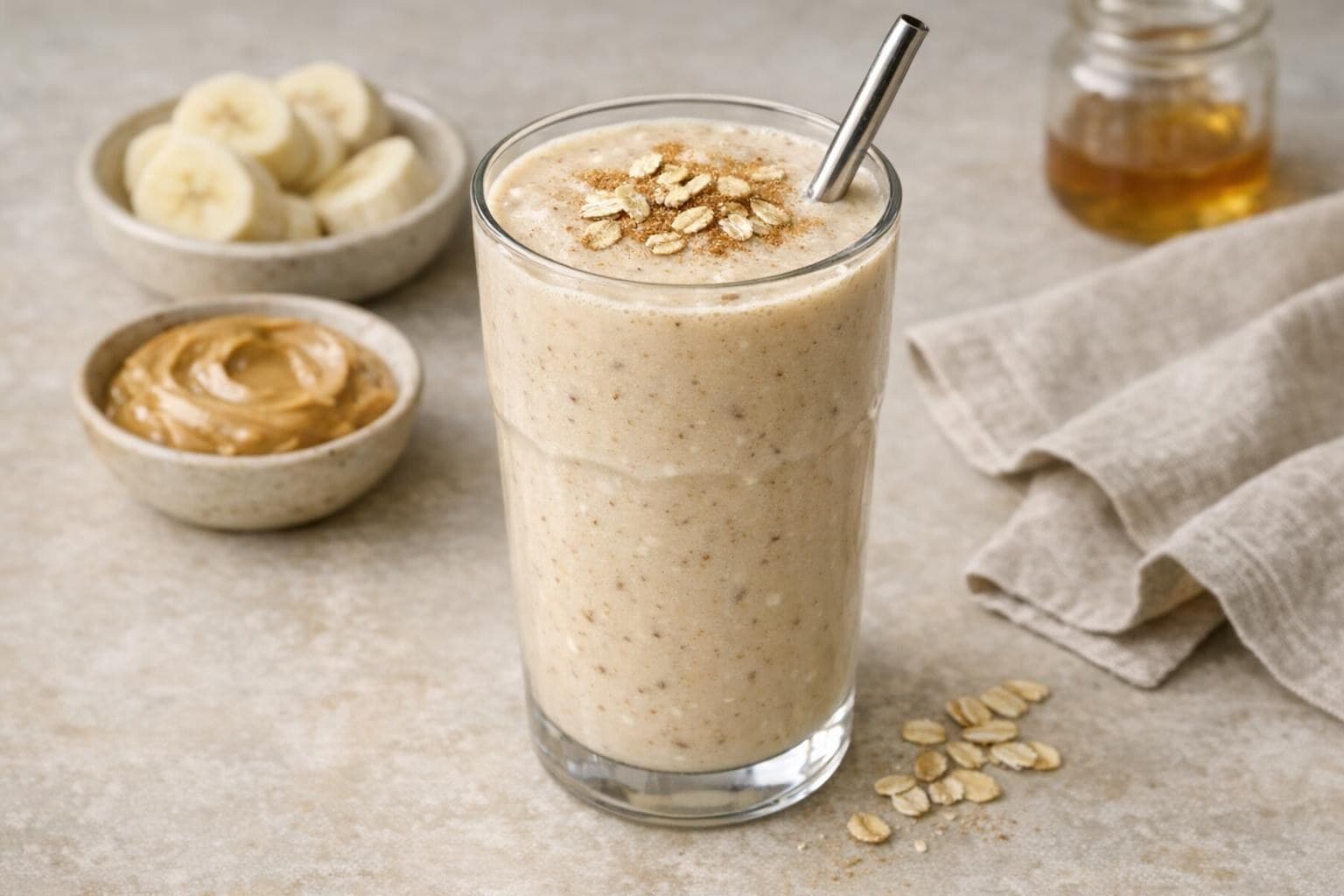 Peanut Butter Banana Smoothie