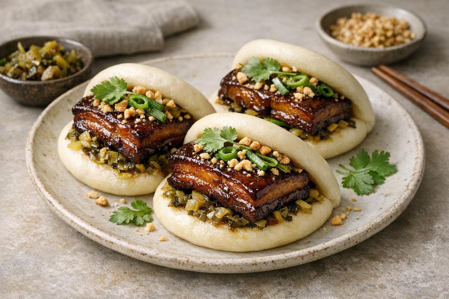 Pork Belly Bao Buns