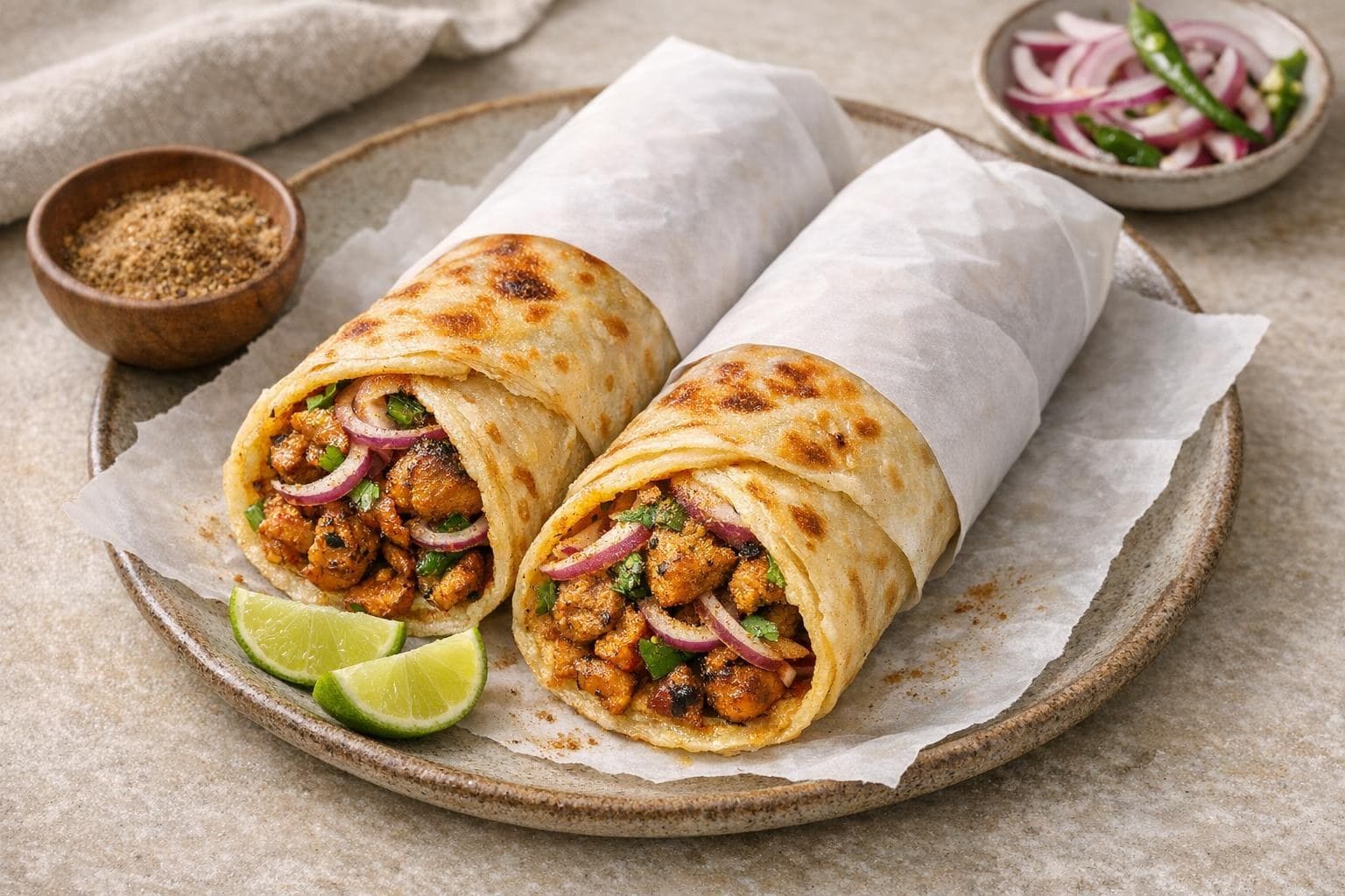 Chicken Kathi Roll