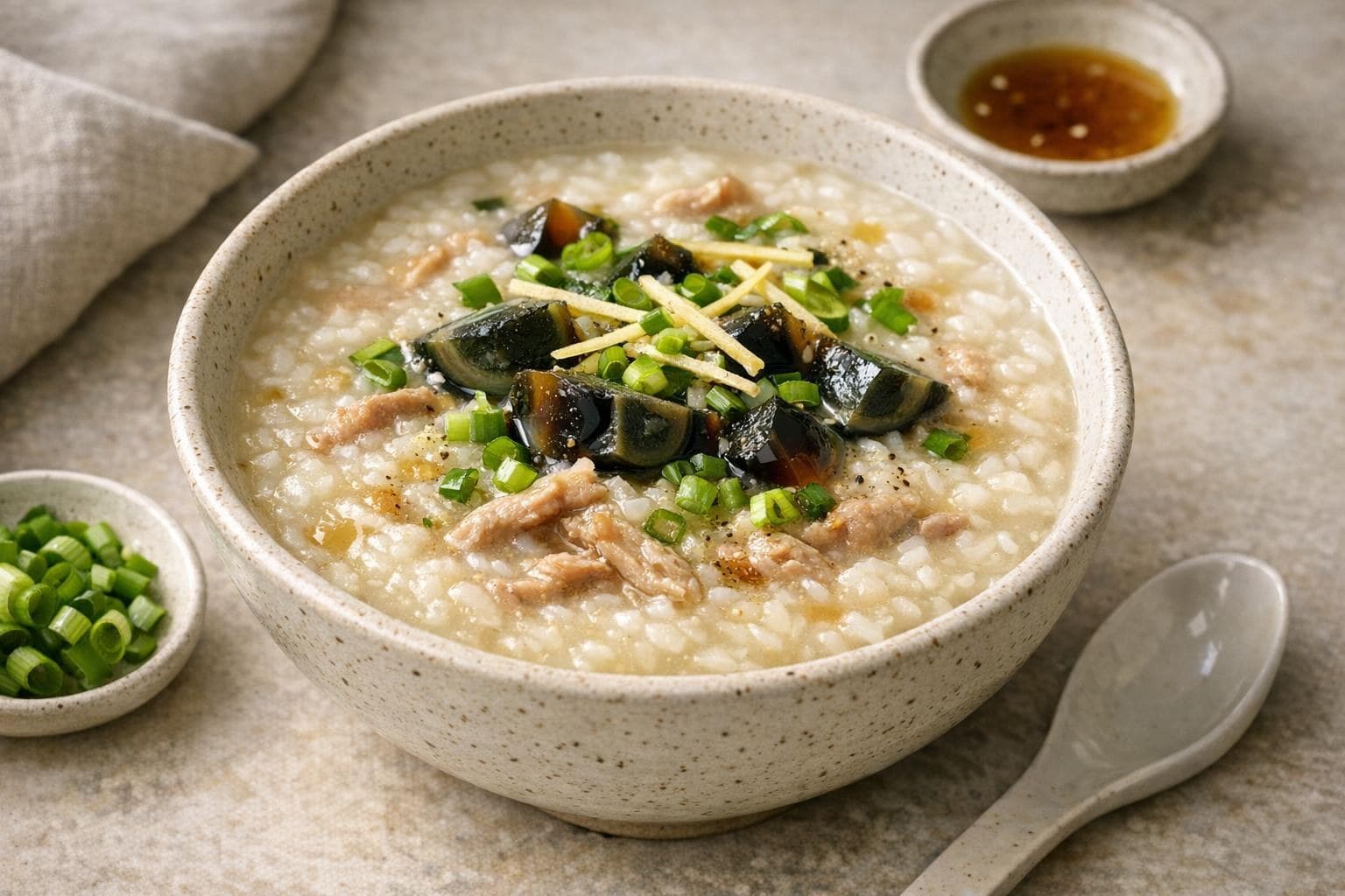 Century Egg and Pork Congee