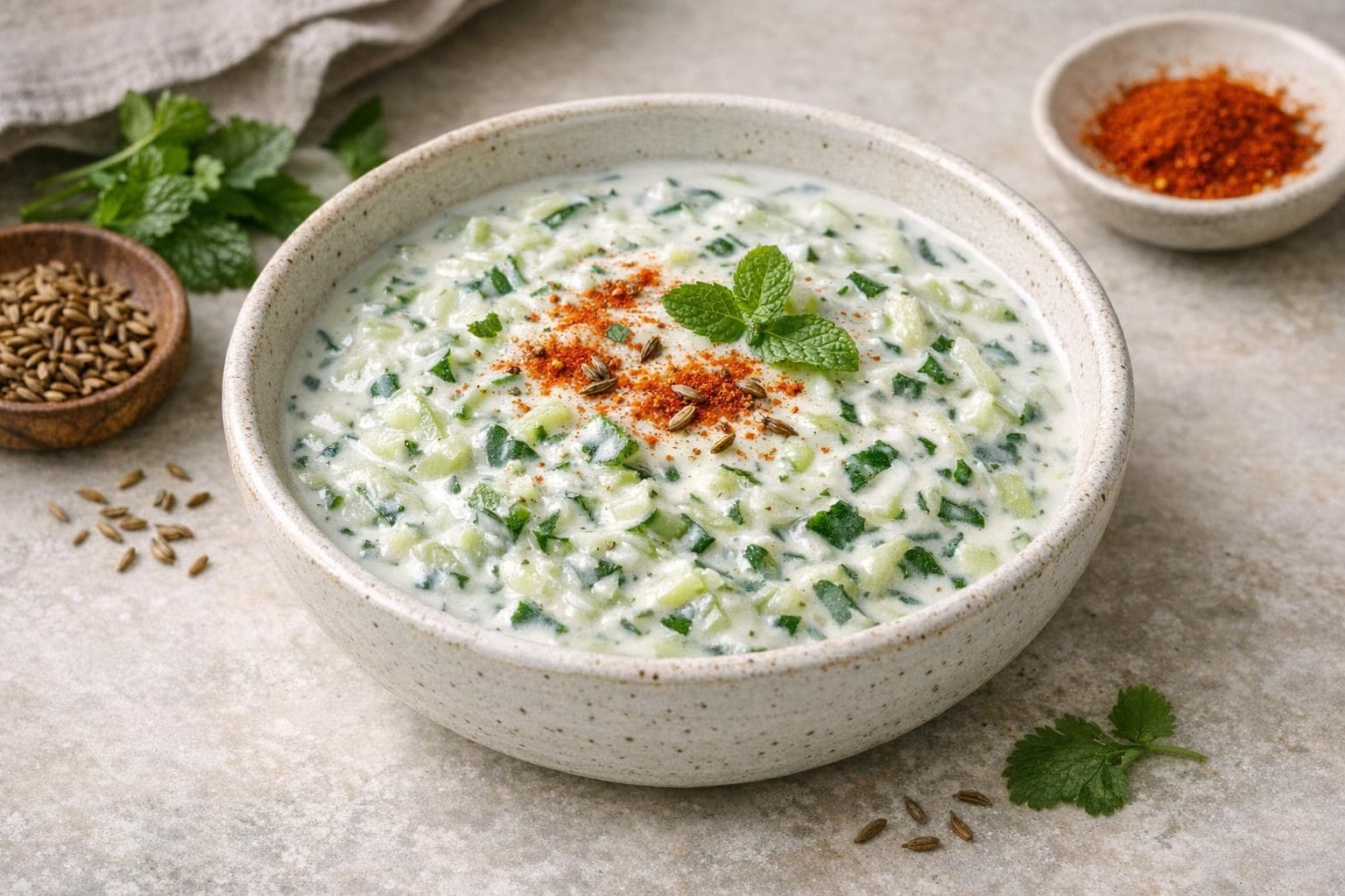 Cucumber Mint Raita