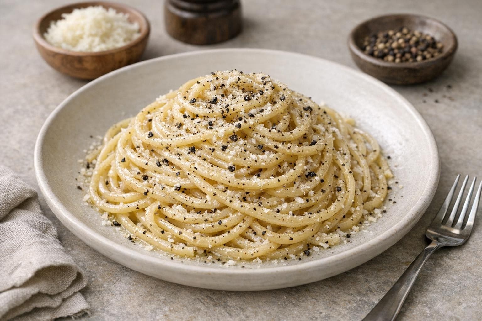 Spaghetti Cacio e Pepe