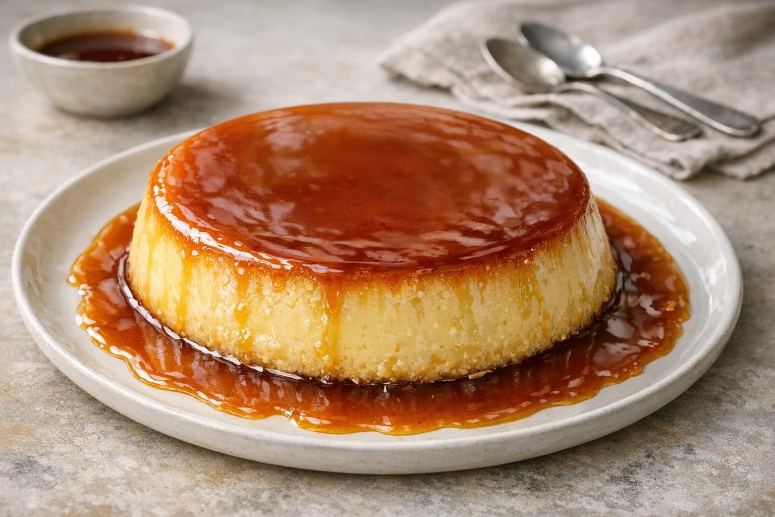 Flan Napolitano