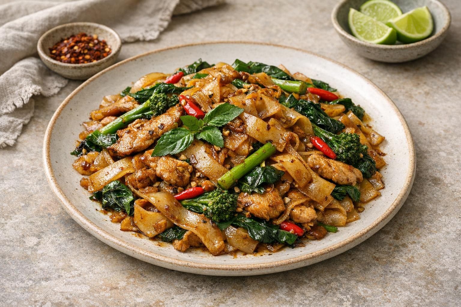 Pad Kee Mao (Drunken Noodles)