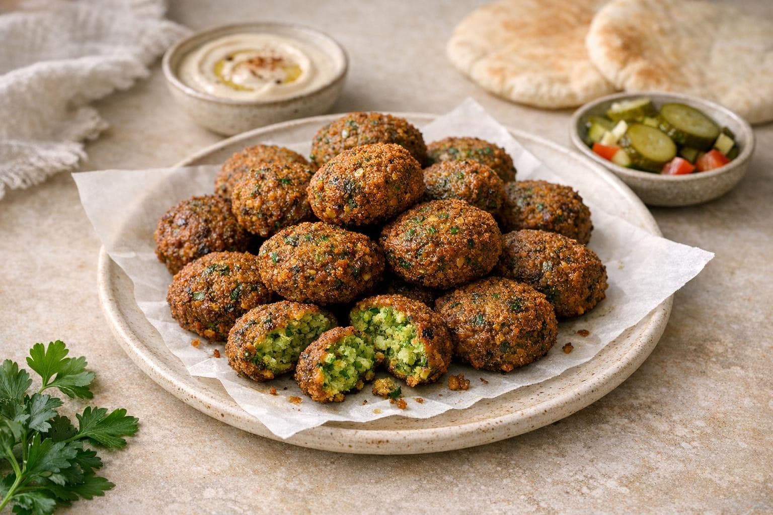 Crispy Falafel