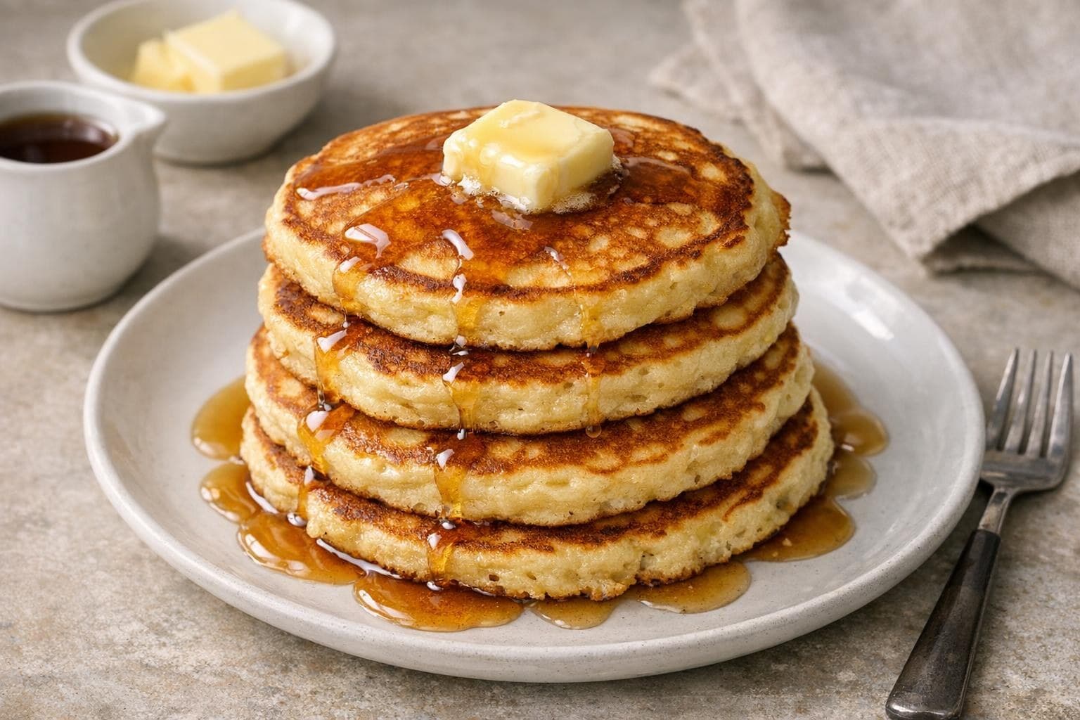 Fluffy Buttermilk Pancakes