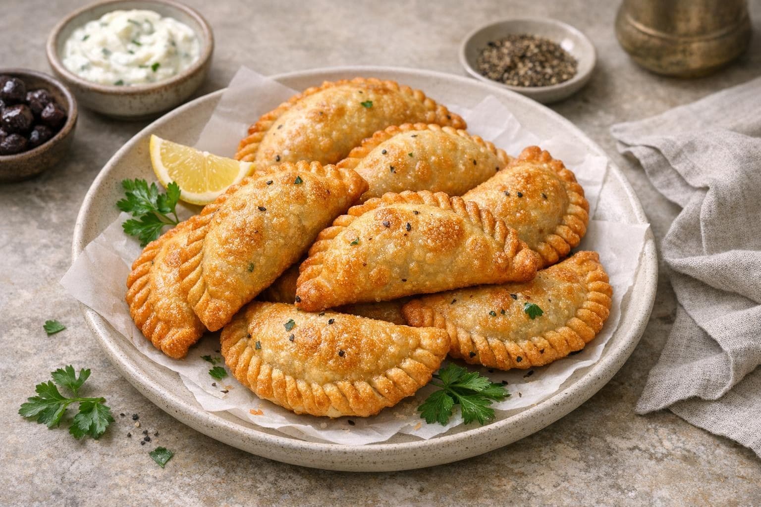 Lebanese Cheese Sambusek